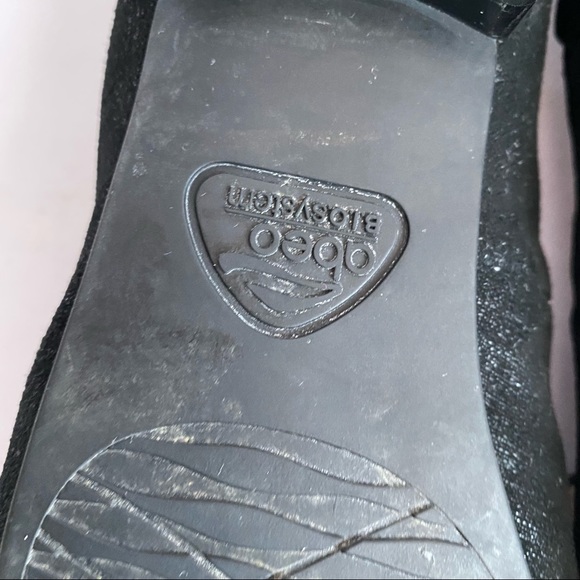 ABEO B.I.O.SYSTEM Women's JEAN II Black Metallic flat US7 - Picture 8 of 10